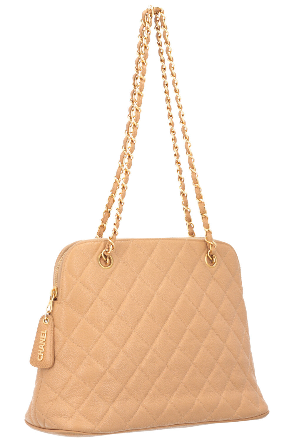 CHANEL Bag Caviar Beige