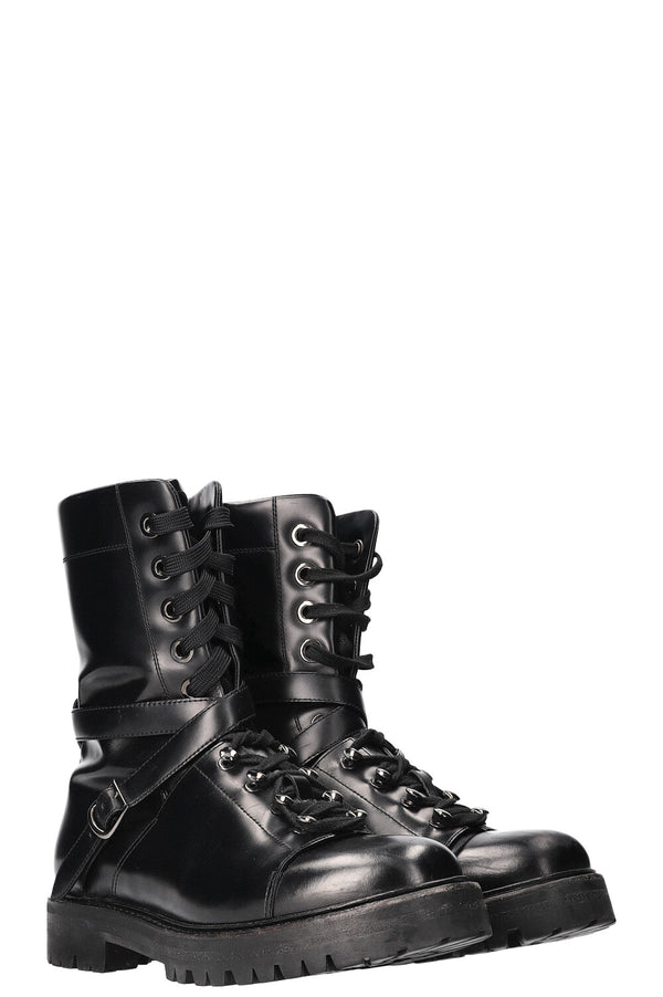 VALENTINO Bottines Rockstud Noir
