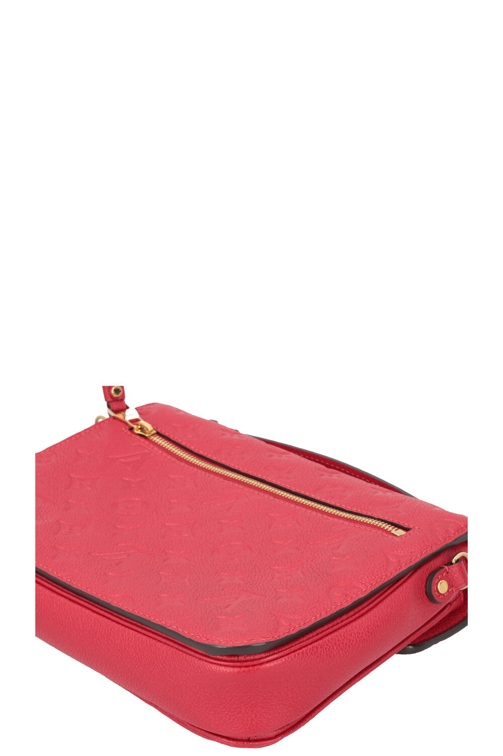 LOUIS VUITTON Pochette Metis Empreinte Red