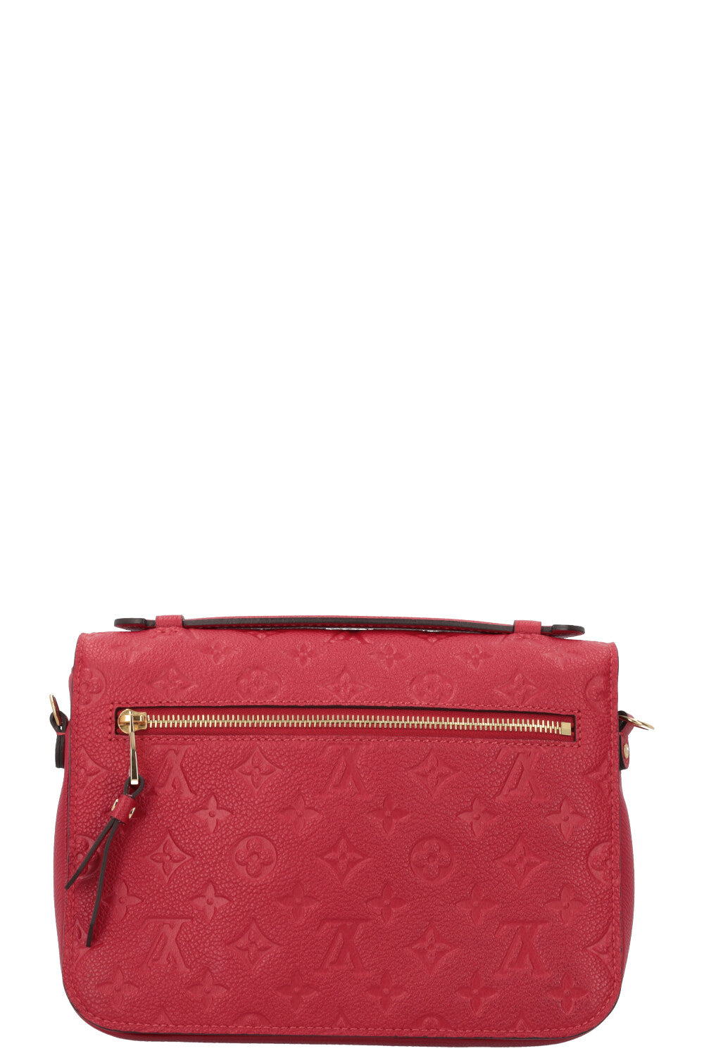 LOUIS VUITTON Pochette Metis Empreinte Red