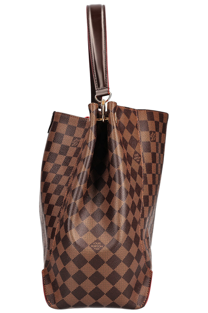 LOUIS VUITTON Caissa Hobo Bag Damier Ebene