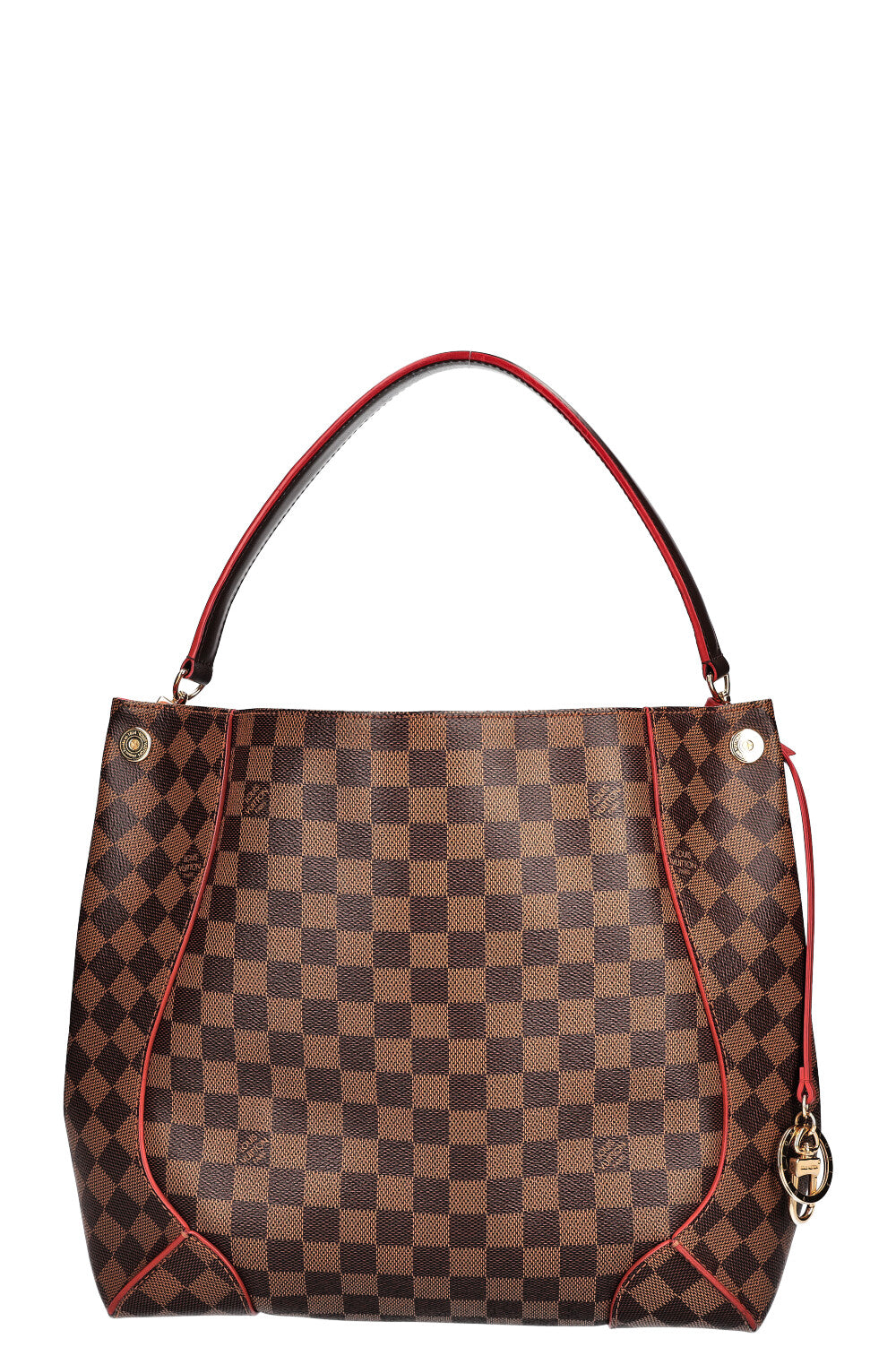 LOUIS VUITTON Caissa Hobo Bag Damier Ebene