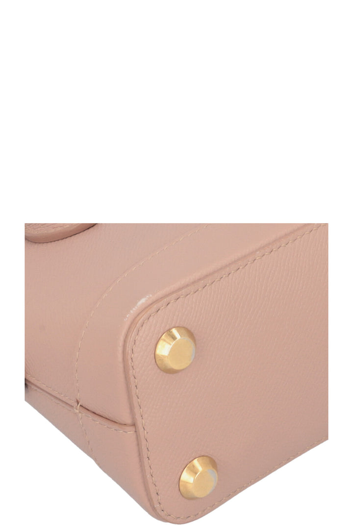 BALENCIAGA Nano Ville Bag Leather Nude