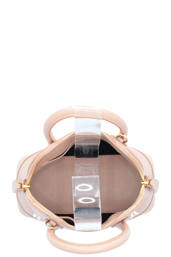BALENCIAGA Nano Ville Bag Leather Nude