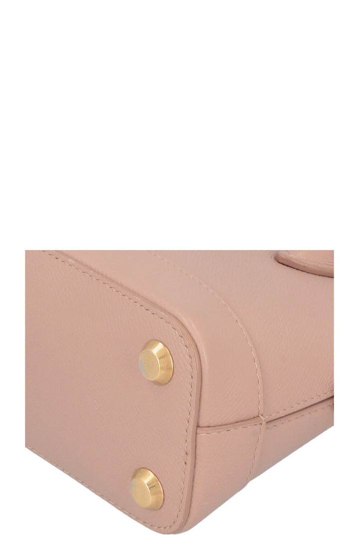 BALENCIAGA Nano Ville Bag Leather Nude