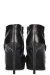 SAINT LAURENT Chain Ankle Boots Black