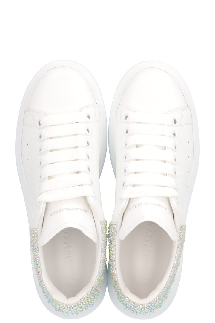 ALEXANDER MCQUEEN Oversized Sneakers White Crystal