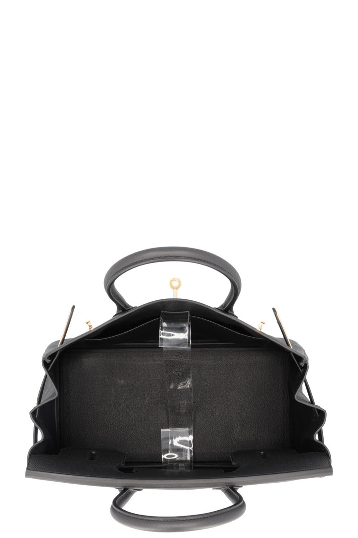 HERMÈS Birkin 30 Epsom Retourne Noir