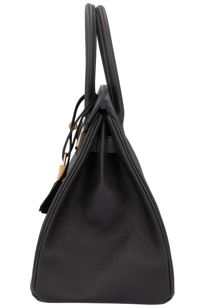 HERMÈS Birkin 30 Epsom Retourne Noir