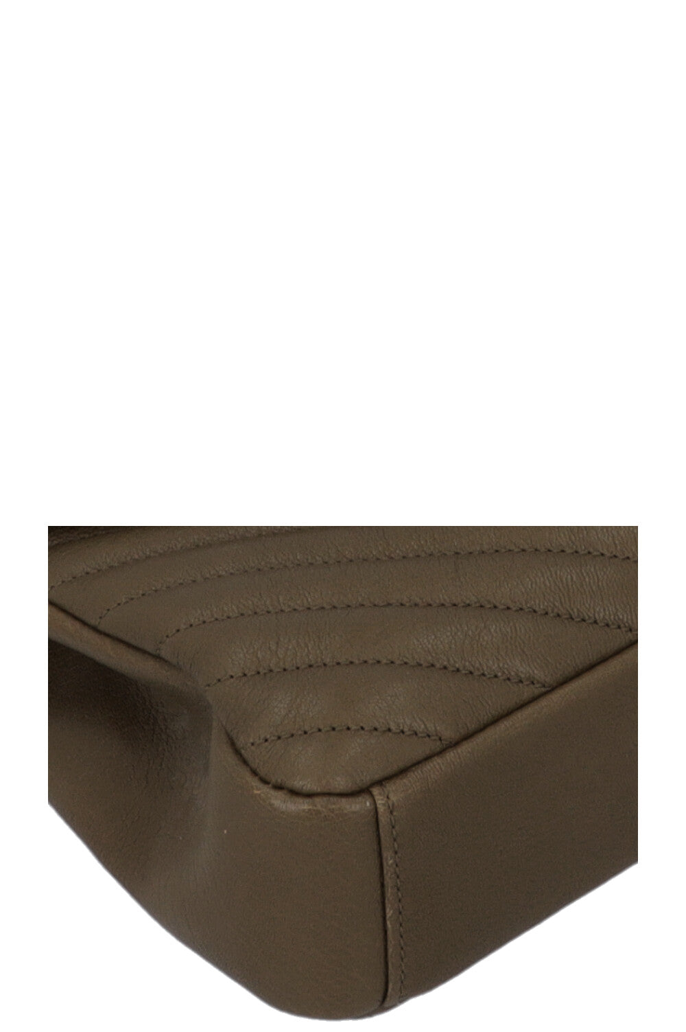 SAINT LAURENT College Bag Medium Green