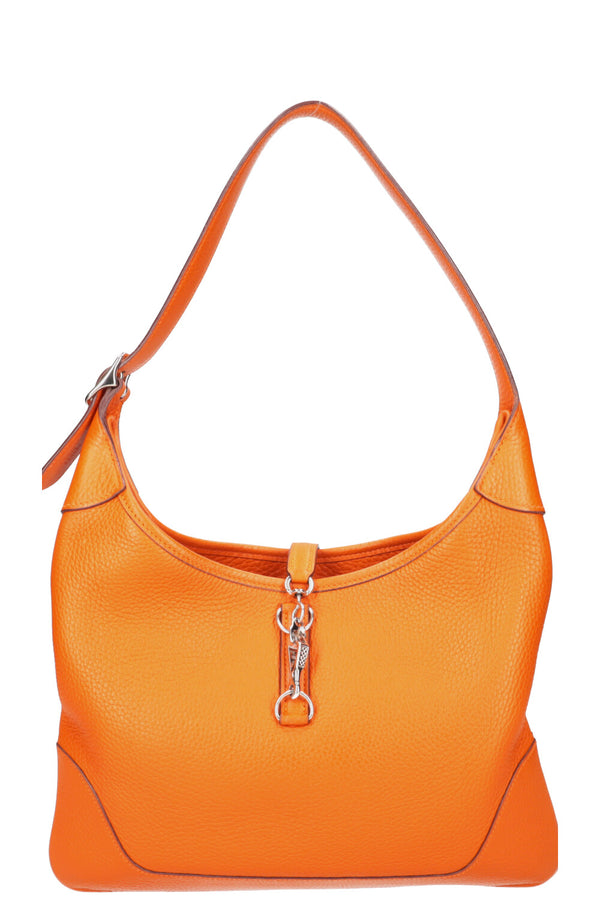 HERMÈS Trim Bag Togo Orange