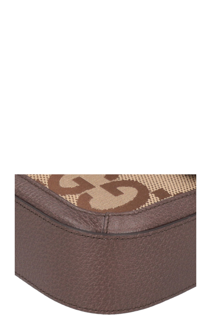 GUCCI 1955 Horsebit Giant GG Sac bandoulière en toile