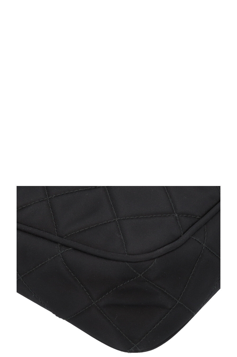 PRADA Quilted Re-Nylon Shoulder Bag Black