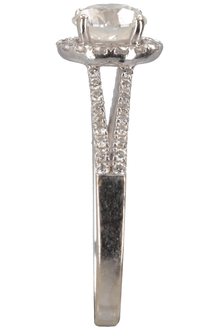 RPS London Diamond Shoulder Ring 18K White Gold