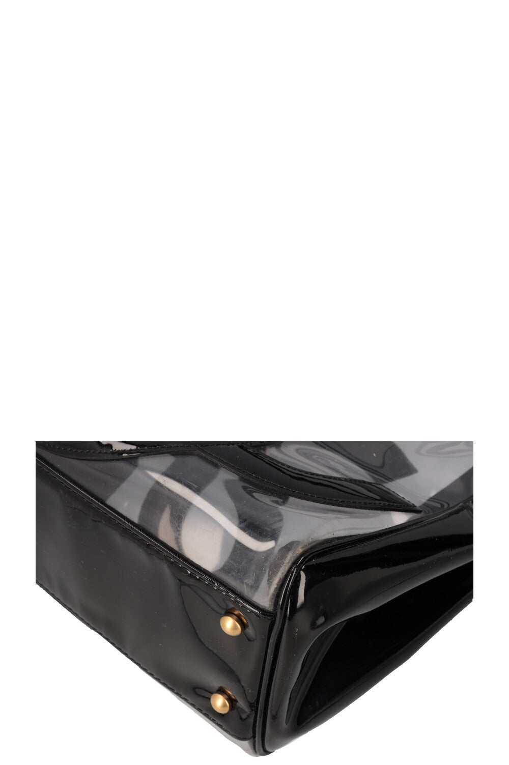 CHANEL PVC CC Tote Bag Black