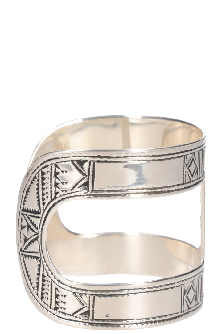 HERMÈS Manchette Touareg Argent