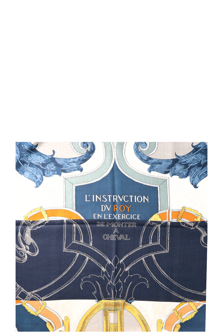 HERMÈS L'Instruction Du Roy Bayadere 140 Cashmere Scarf