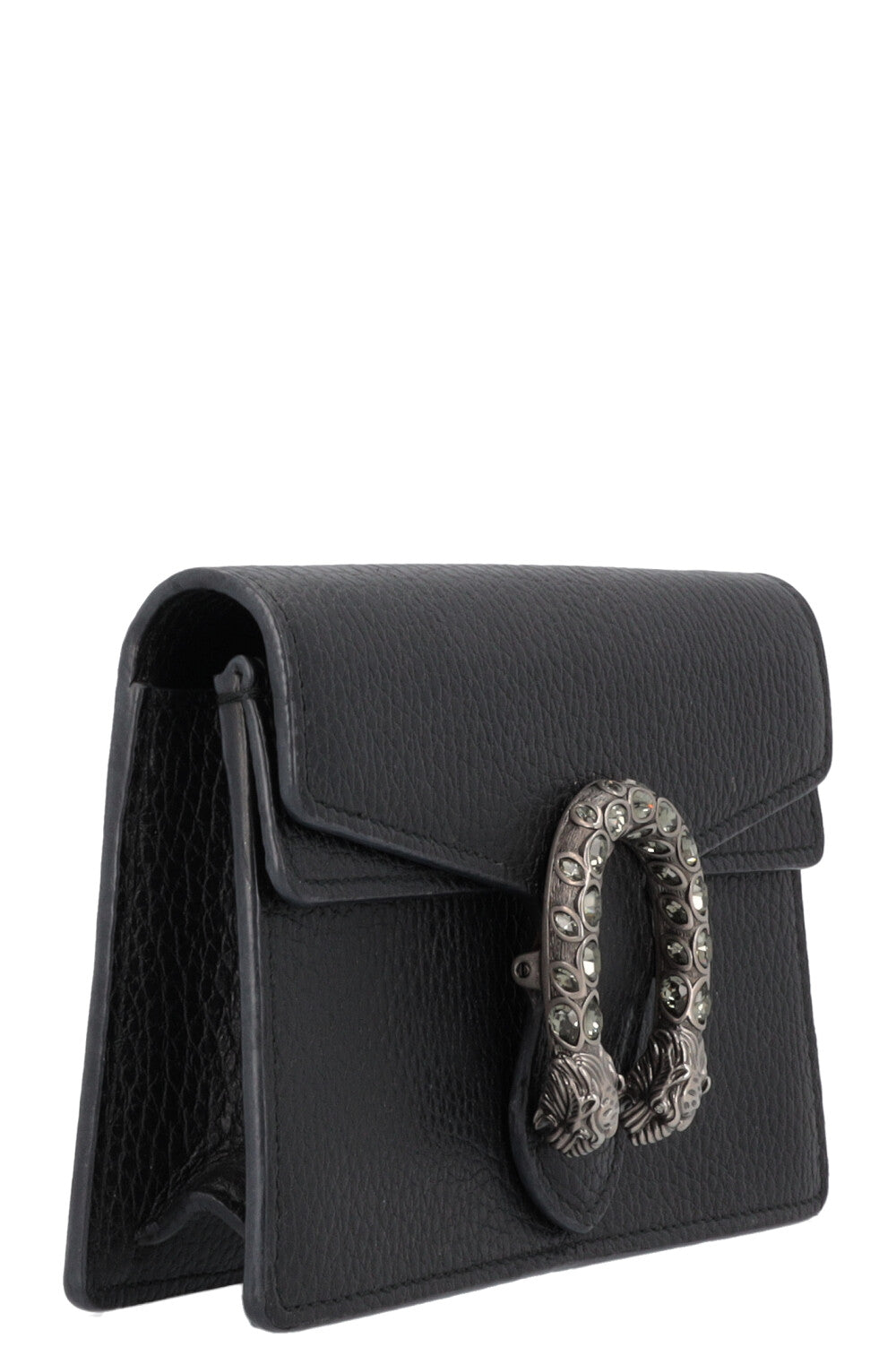 GUCCI Super Mini Sac Dionysus Cuir Noir