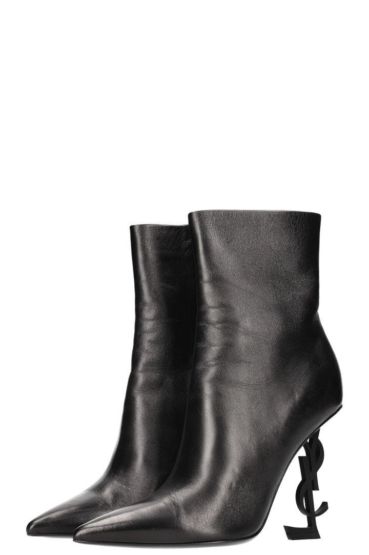 SAINT LAURENT Opyum Boots Black