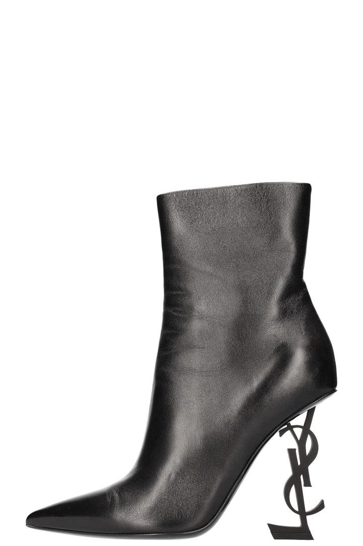 SAINT LAURENT Opyum Boots Black