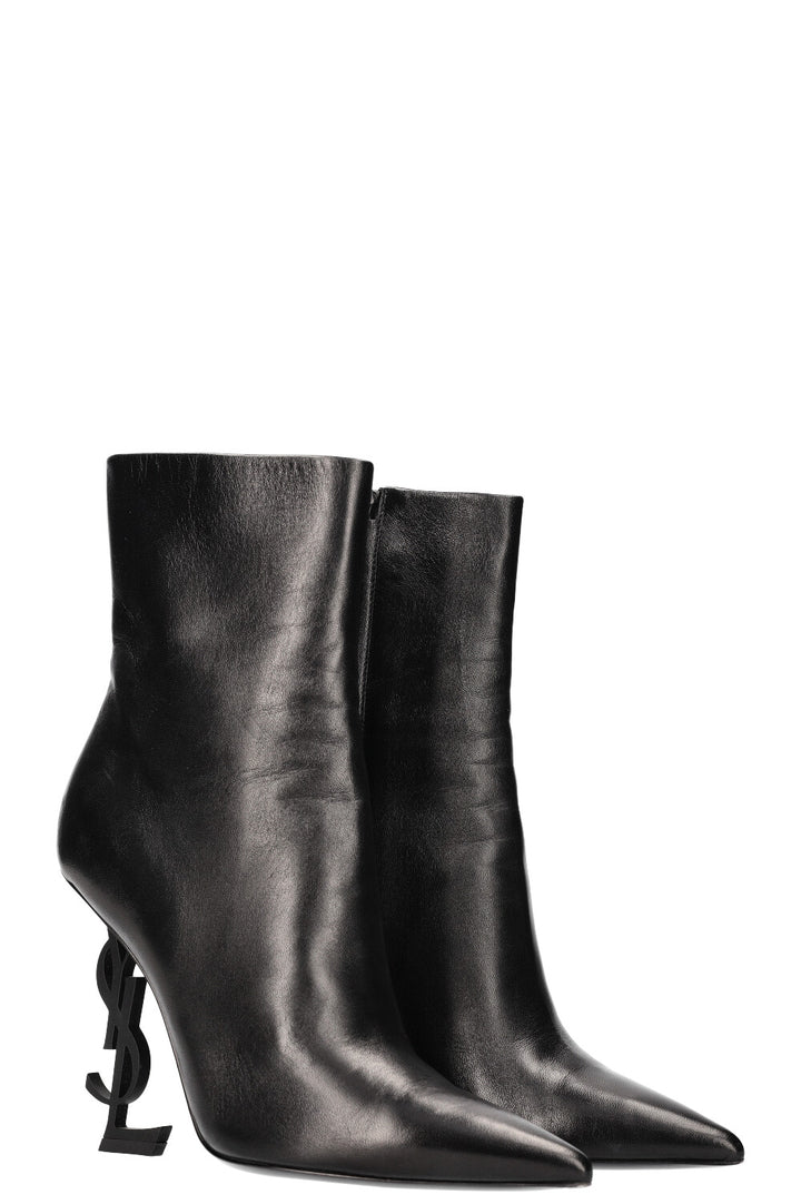 SAINT LAURENT Opyum Boots Black