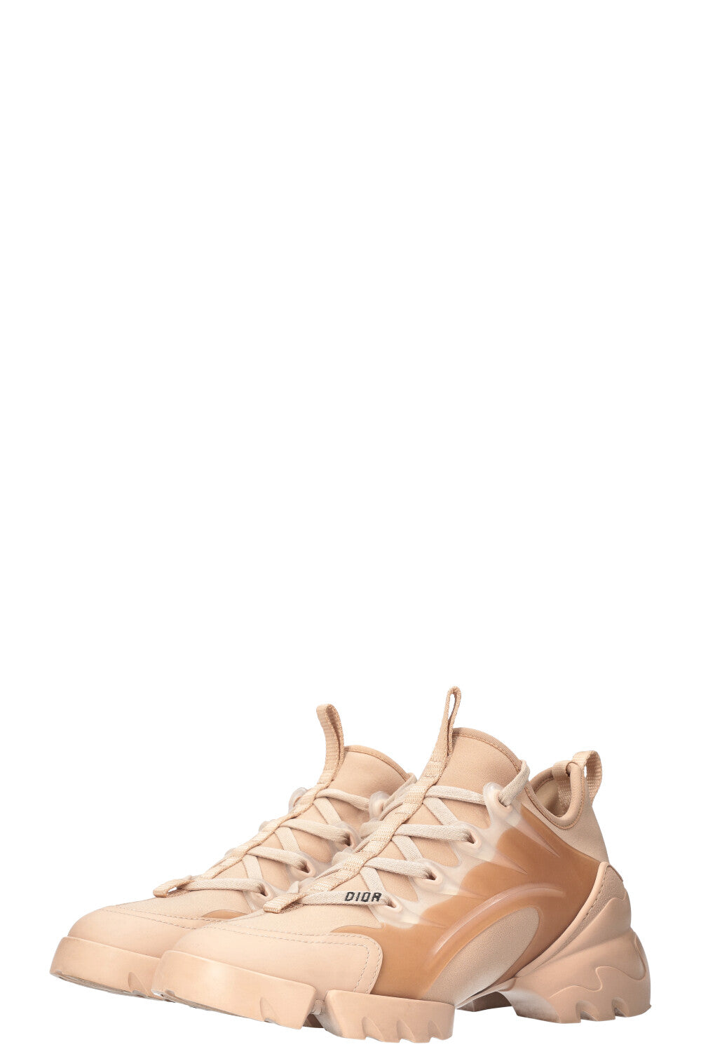 CHRISTIAN DIOR D-Connect Sneakers Nude