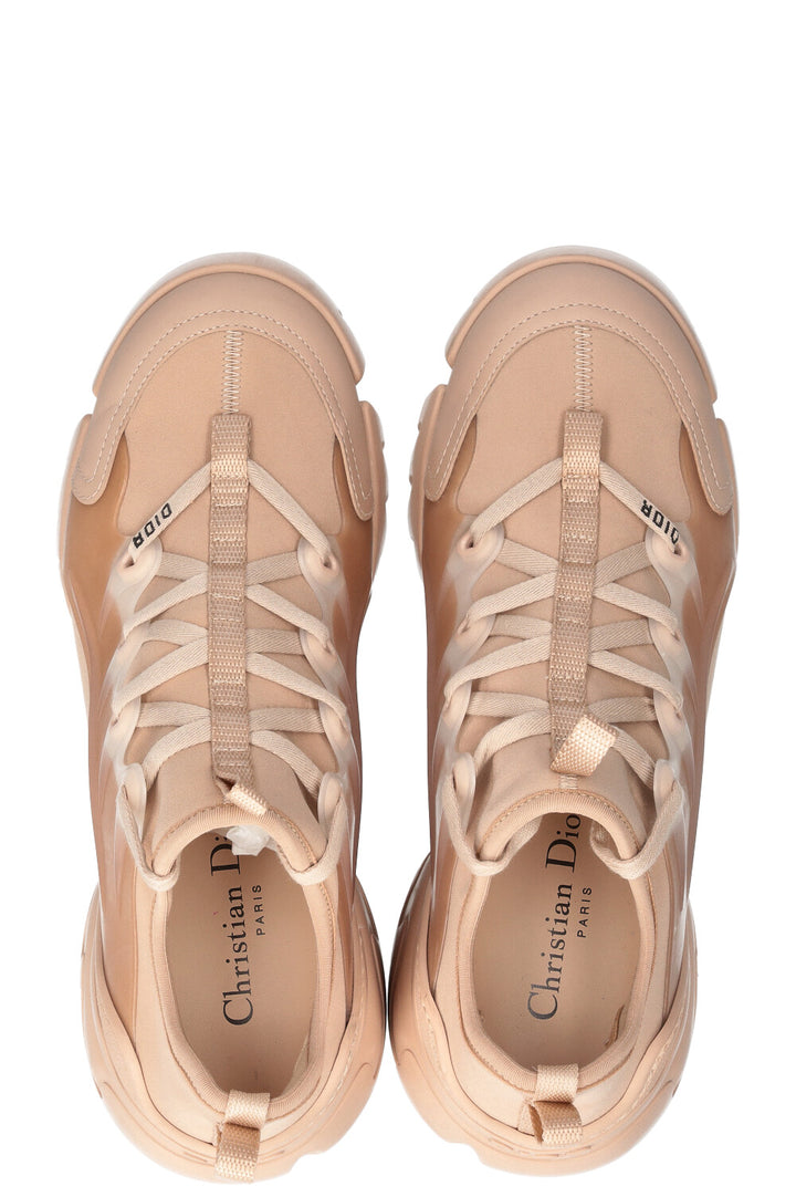 CHRISTIAN DIOR D-Connect Sneakers Nude