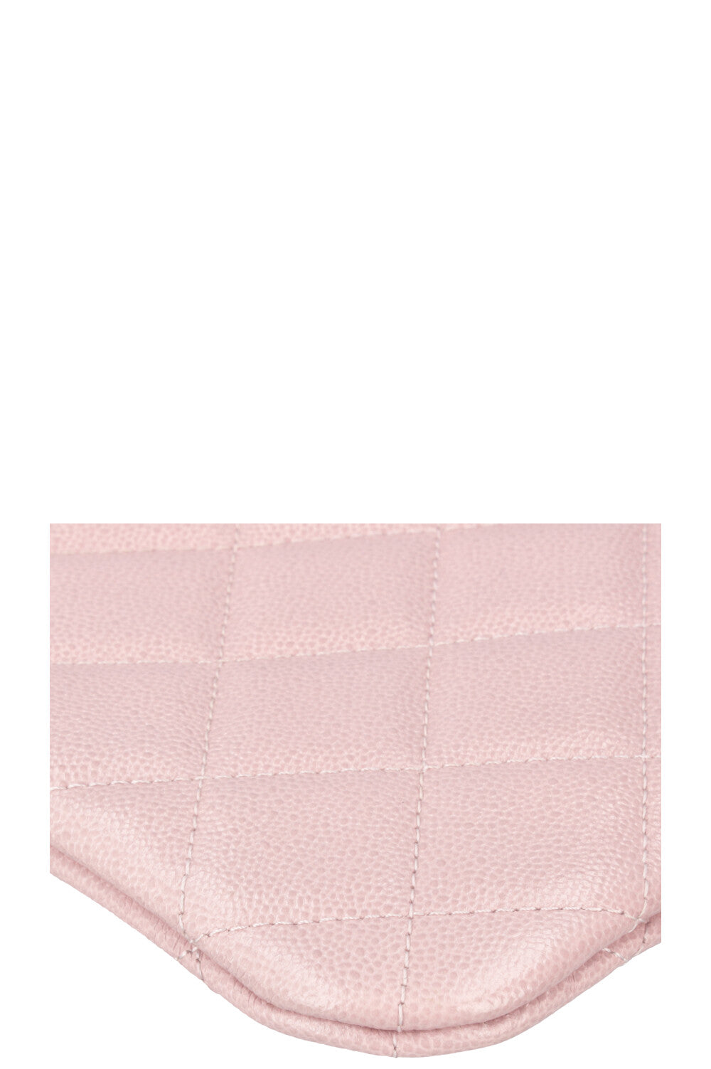 CHANEL CC Pouch Caviar Leather Pink