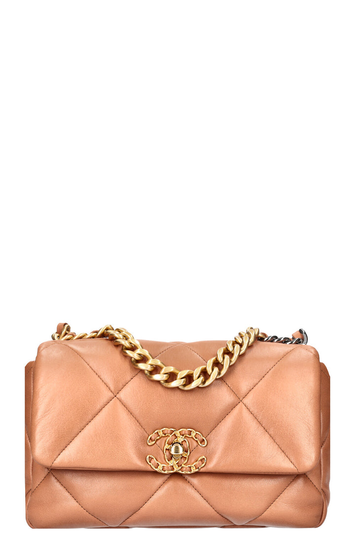 CHANEL 19 Bag Caramel