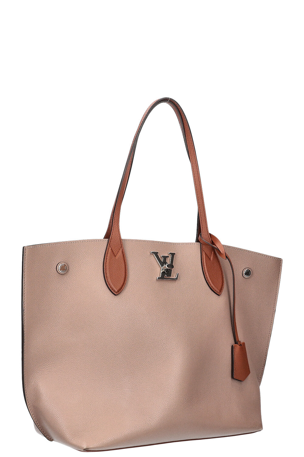 LOUIS VUITTON Lockme Go Tote Bag Bicolor