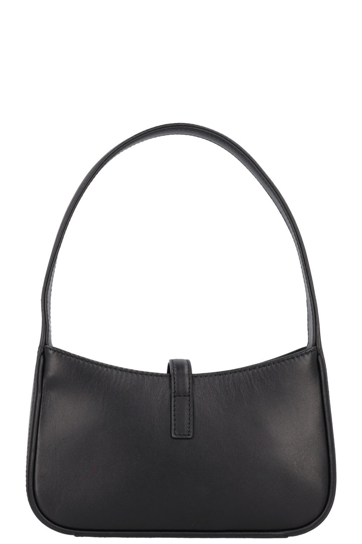 SAINT LAURENT Le 5 À 7 Mini Bag Leather Black Gold