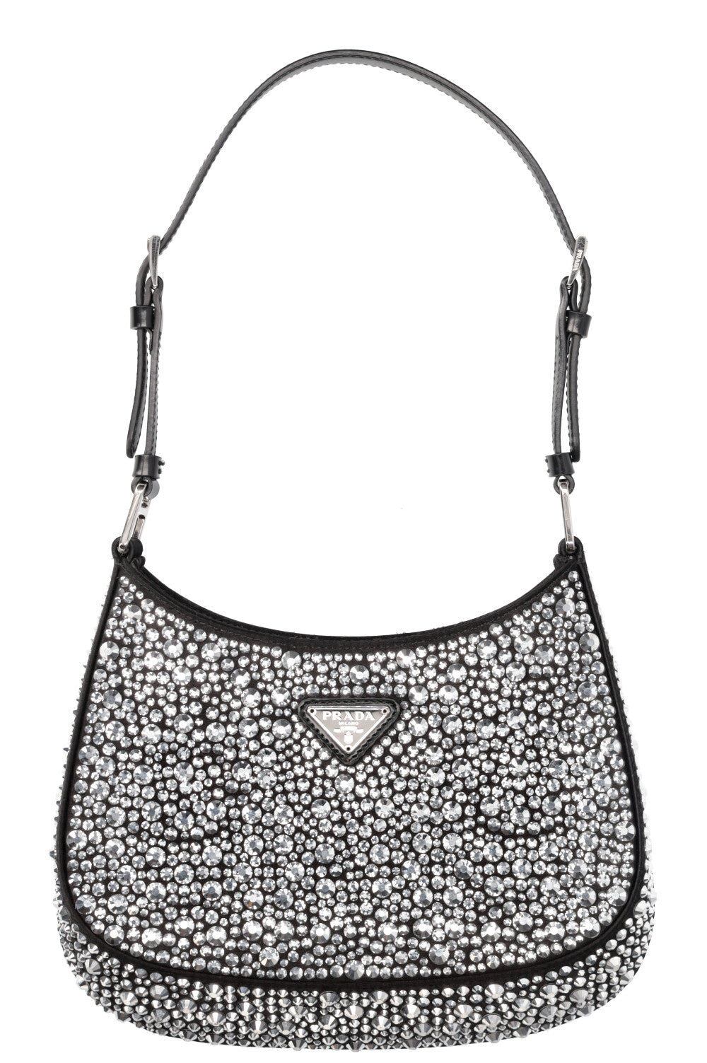 PRADA Cleo Bag Black Crystals