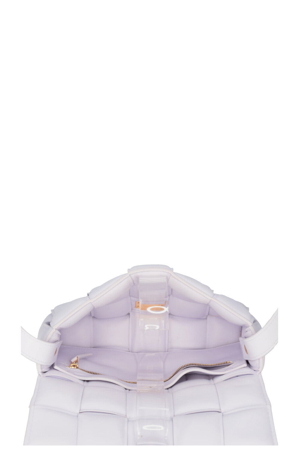 BOTTEGA VENETA Padded Casette Bag Lavender