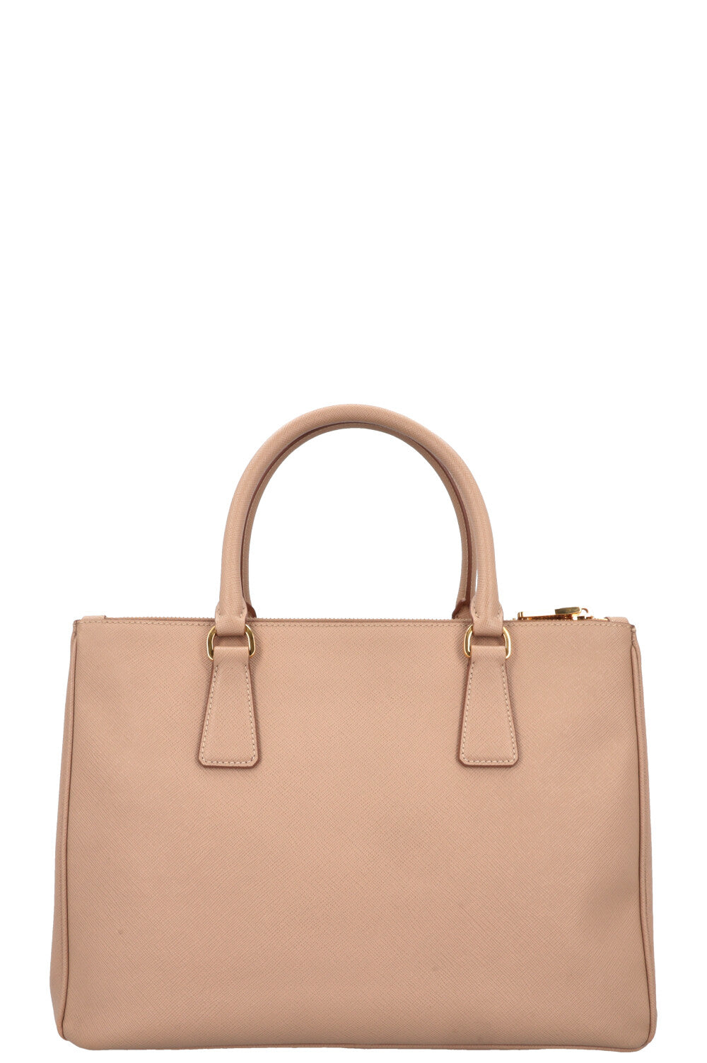 PRADA Large Galleria Bag Saffiano Beige