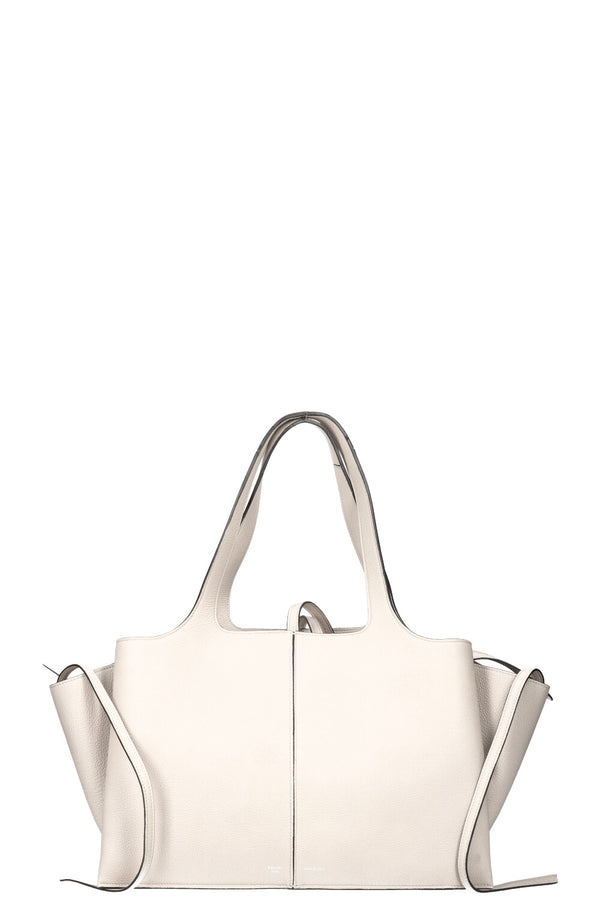 CÉLINE Tri Fold Shoulder Bag Beige