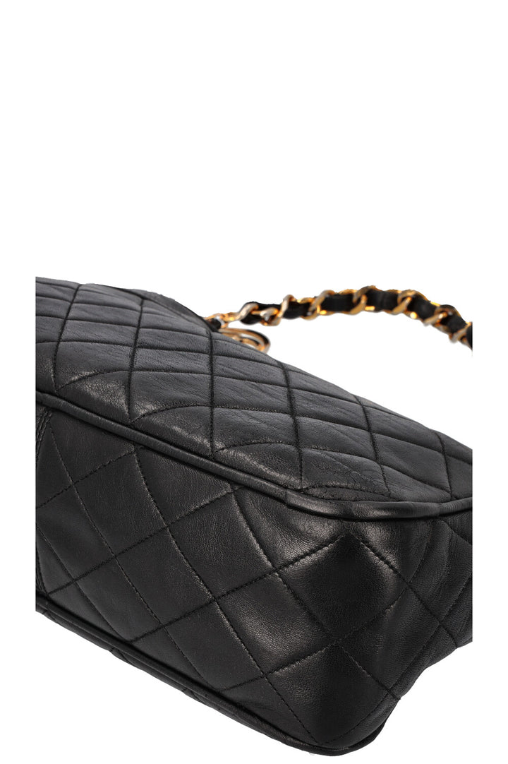 CHANEL Quilted Crossbody Bag Black
