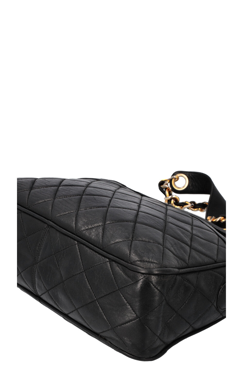 CHANEL Quilted Crossbody Bag Black