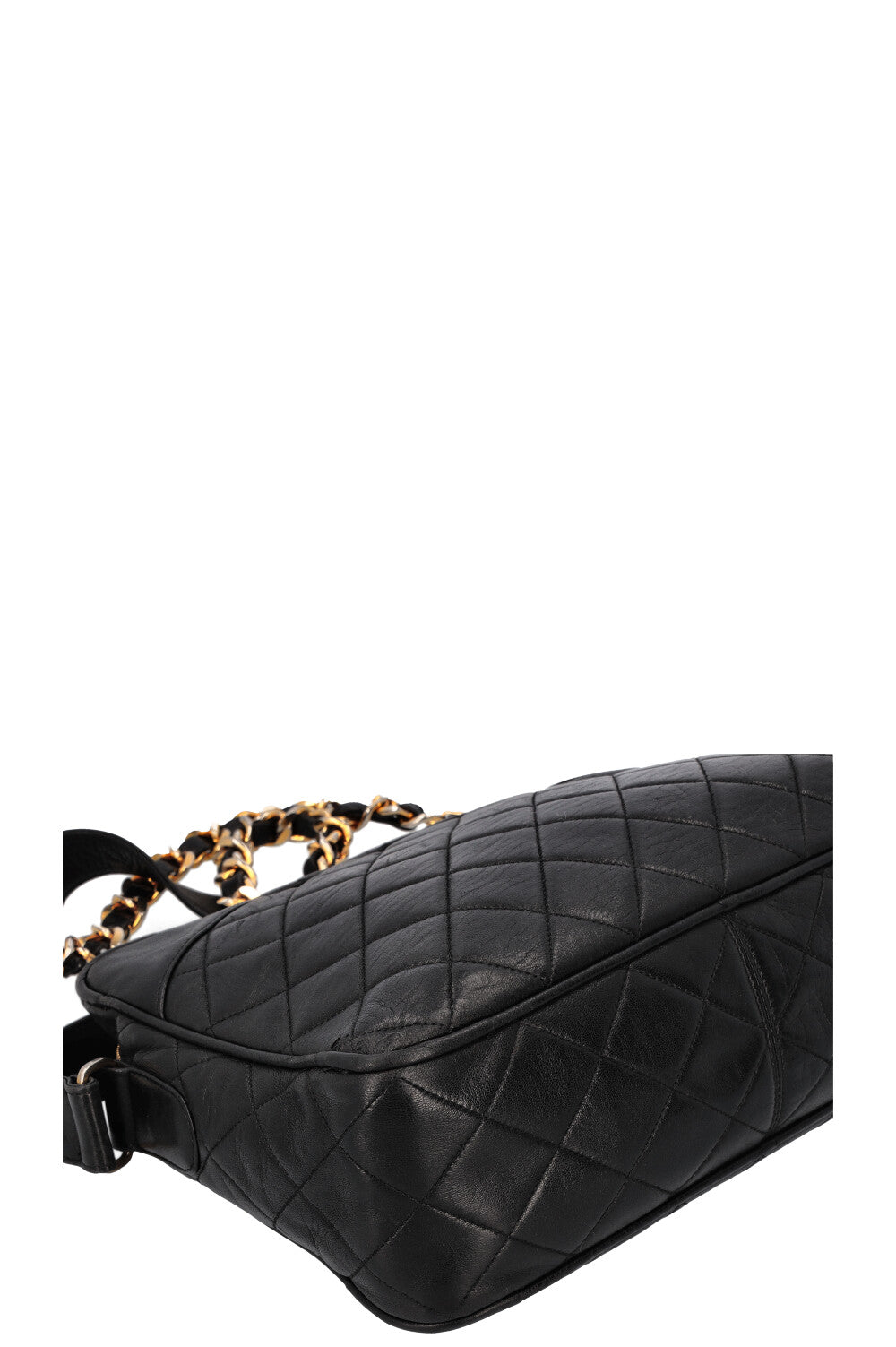 CHANEL Quilted Crossbody Bag Black