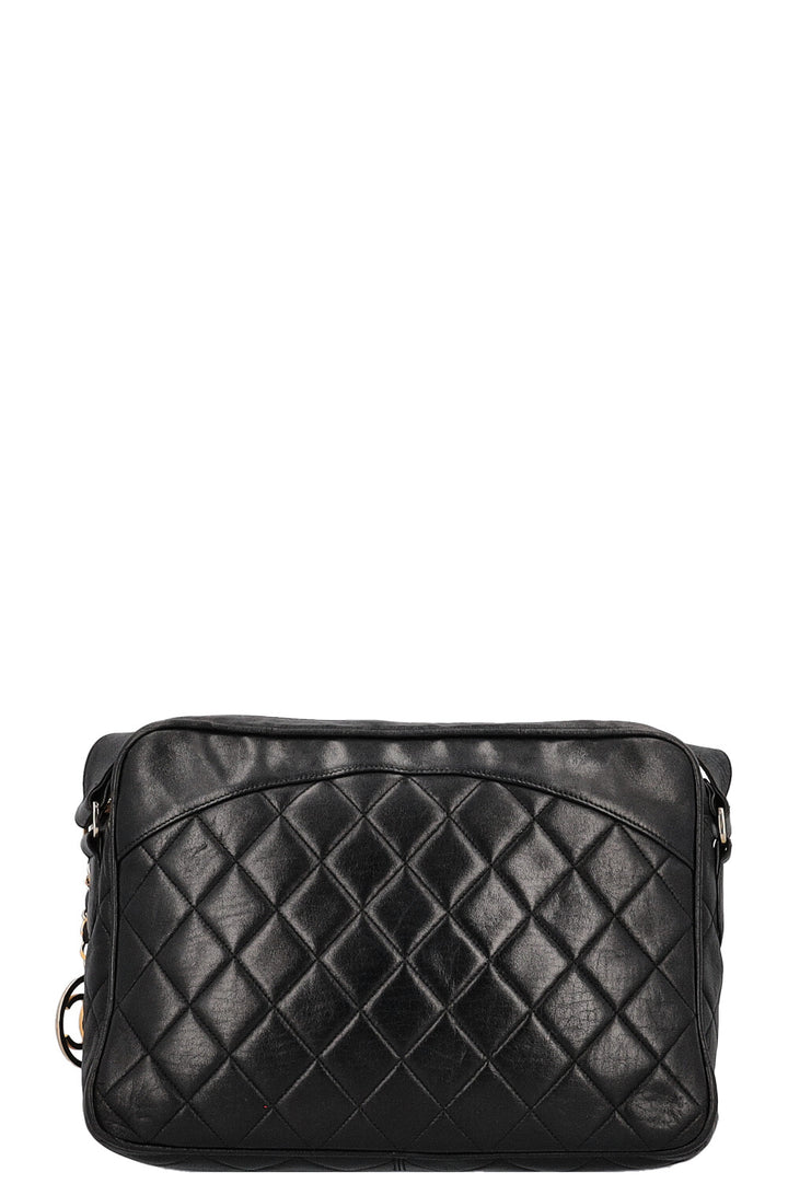 CHANEL Quilted Crossbody Bag Black