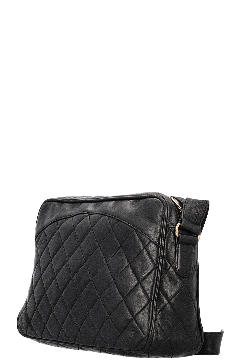 CHANEL Quilted Crossbody Bag Black