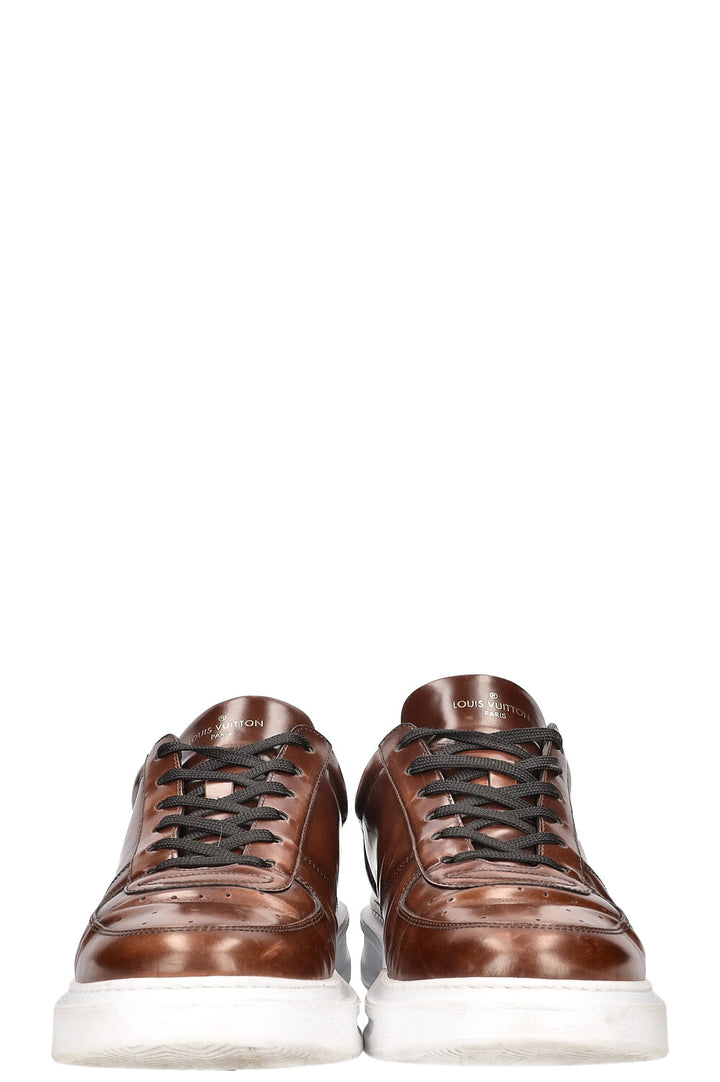 LOUIS VUITTON Beverly Hills Sneakers Brown