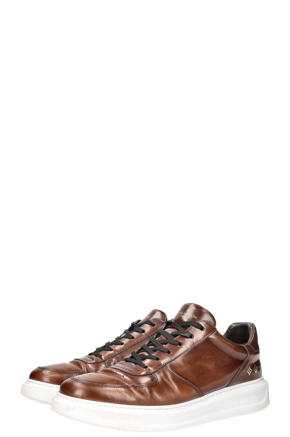LOUIS VUITTON Beverly Hills Sneakers Brown