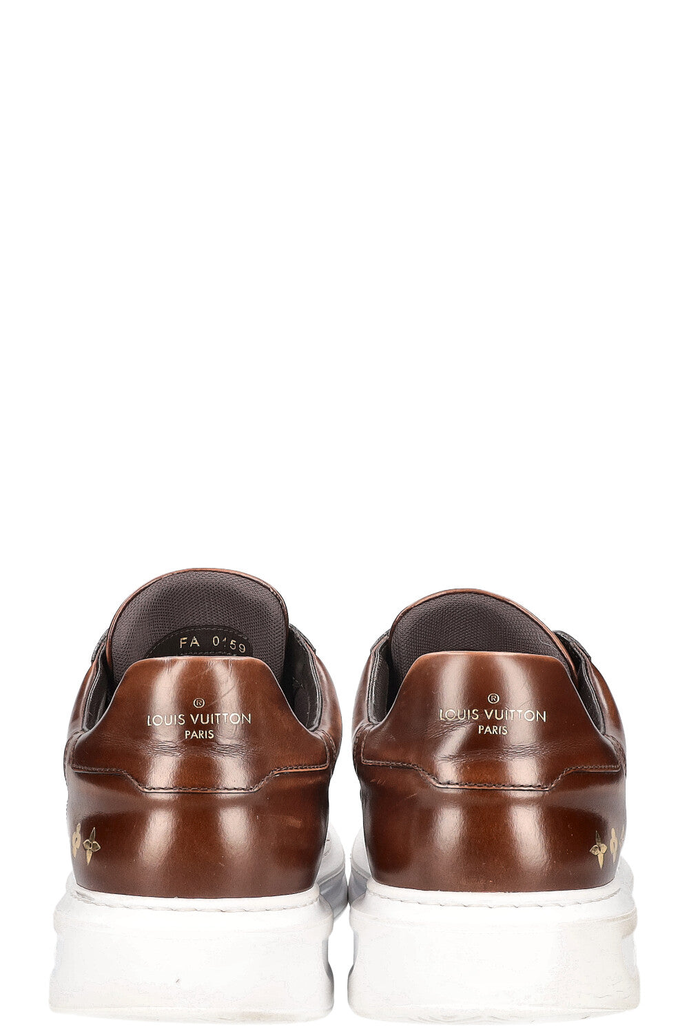 LOUIS VUITTON Beverly Hills Sneakers Brown