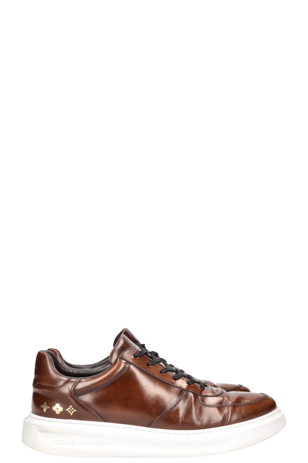 LOUIS VUITTON Beverly Hills Sneakers Brown