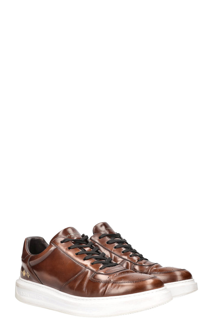 LOUIS VUITTON Beverly Hills Sneakers Brown