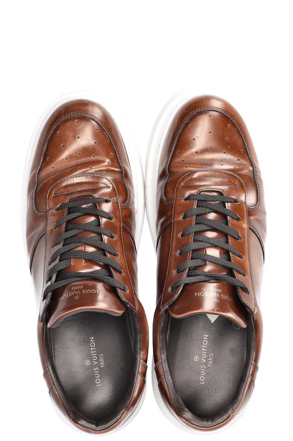 LOUIS VUITTON Beverly Hills Sneakers Brown