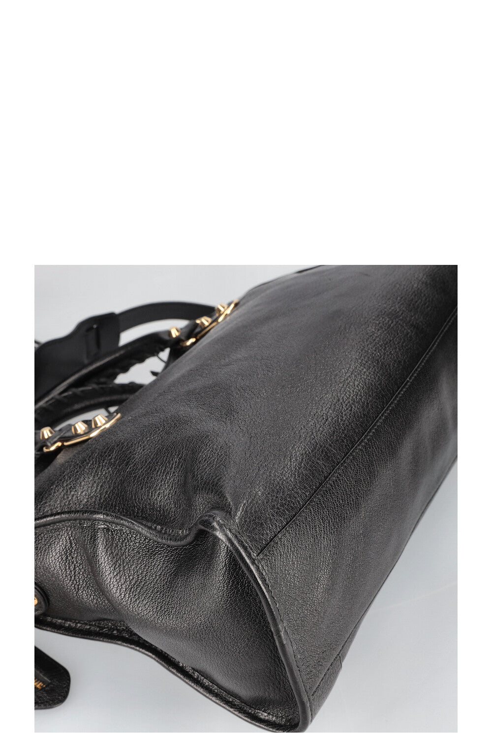 BALENCIAGA City Bag Leather Black