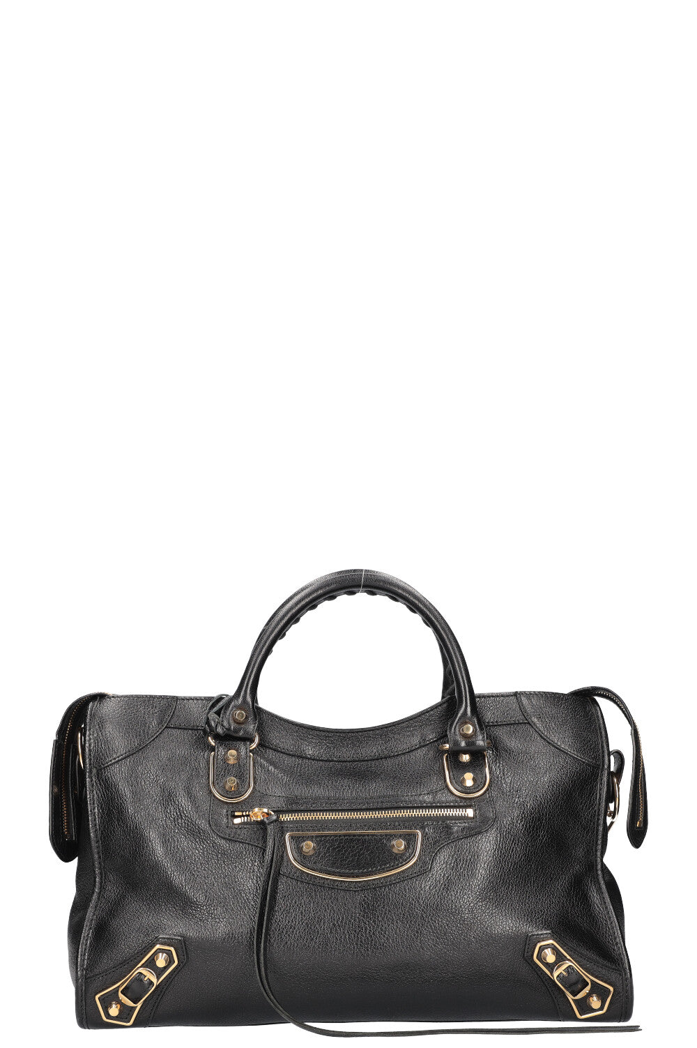 BALENCIAGA City Bag Leather Black