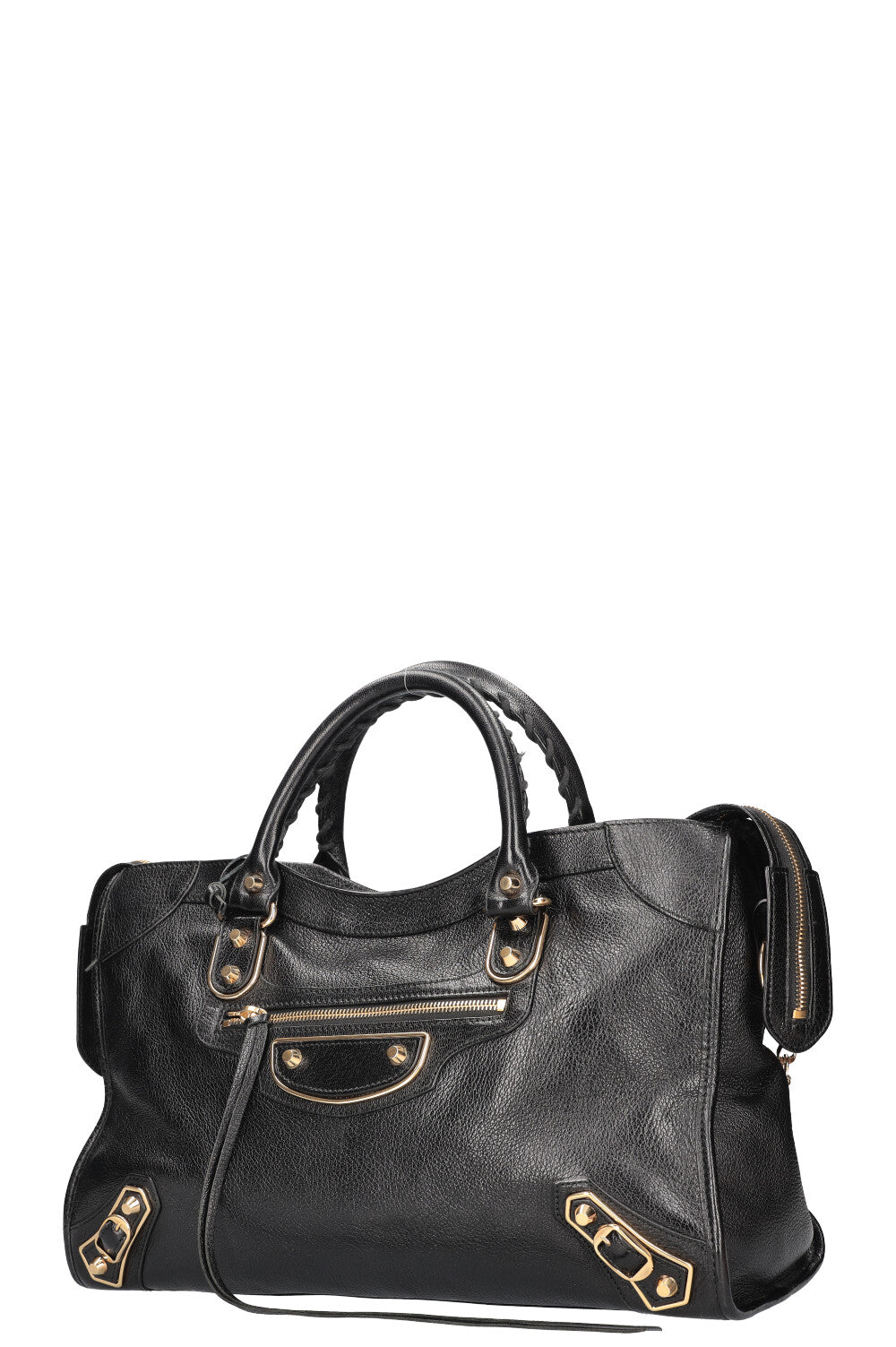 BALENCIAGA City Bag Leather Black