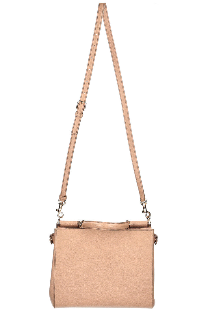 DOLCE&GABBANA Medium Sicily 62 Tote Bag Beige